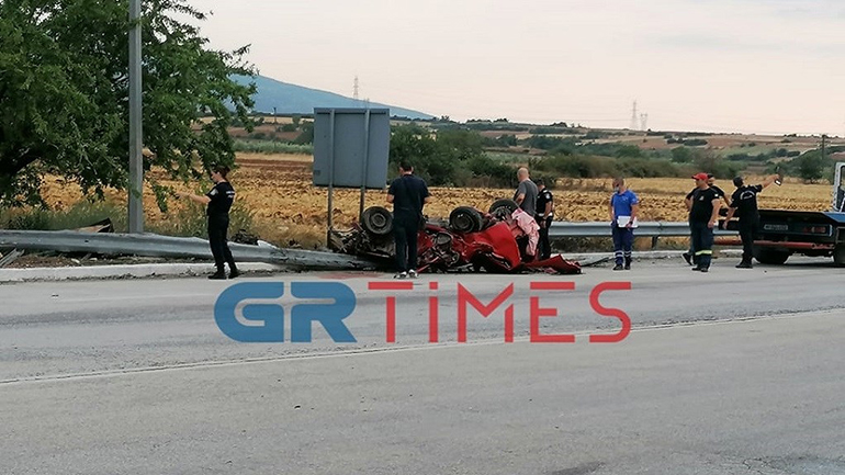 Τέσσερις οι νεκροί από το τροχαίο δυστύχημα στη Ν. Μπάφρα Σερρών